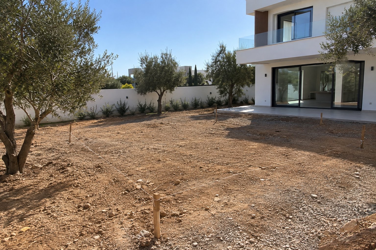 Piscine à skimmers 8 x 4 m - avant